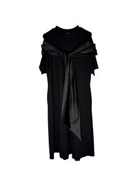 Simone Rocha Wrap A-Line Dress Black Size Small